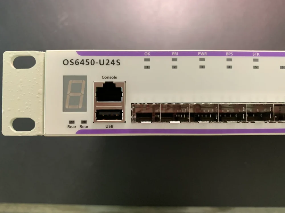 OmniSwitch 6450 U24S 3
