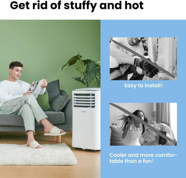COMFEE' Climatiseur Mobile 7000 BTU 4
