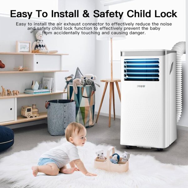 Pasapair Climatiseur Mobile 9000BTU 2
